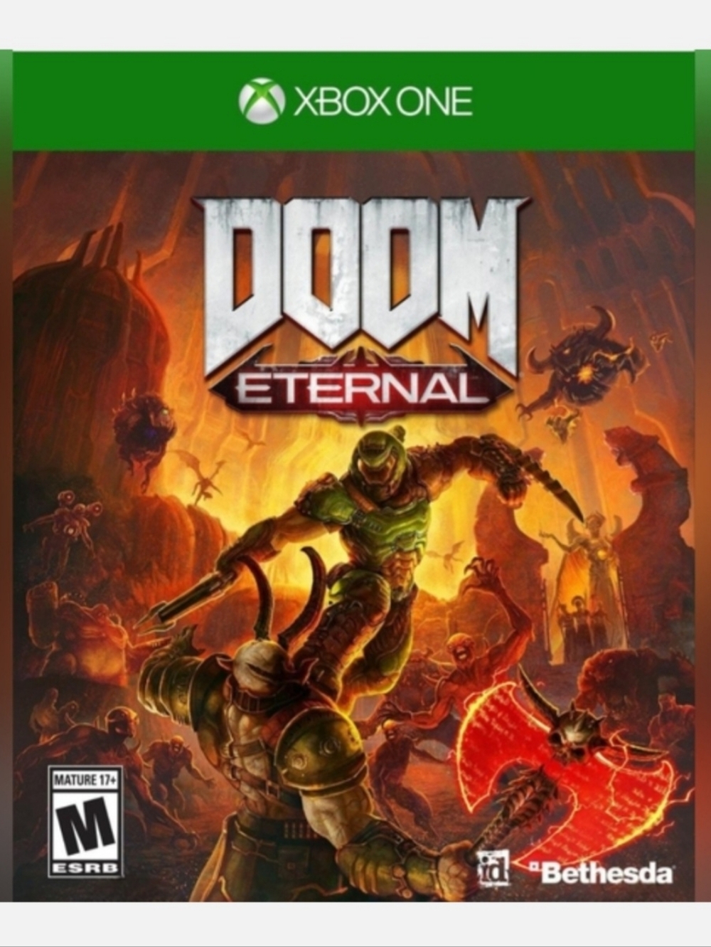 New DOOM Eternal XBOX ONE Standard Edition 2020 Factory Sealed